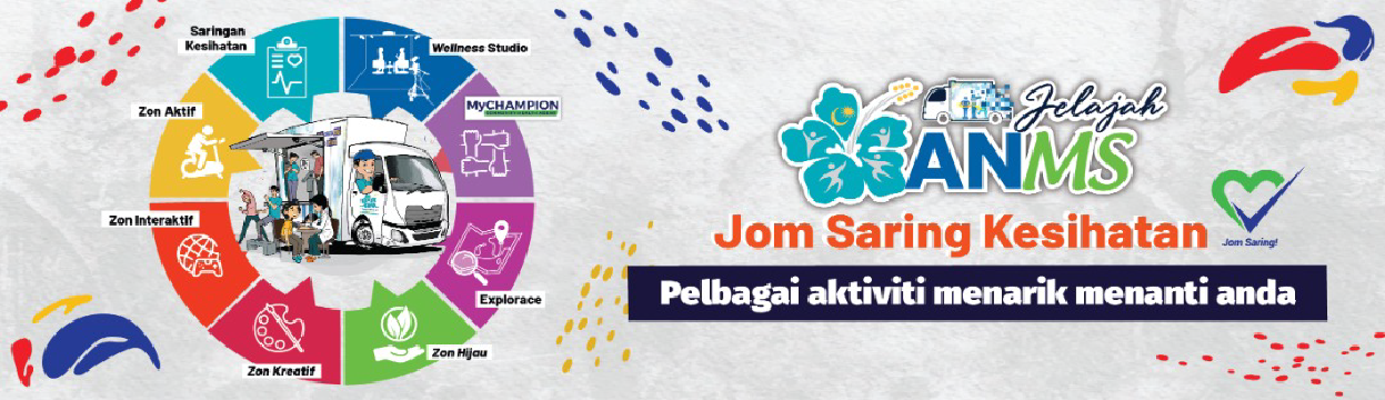 Banner Aktiviti Agenda Nasional Malaysia Sihat